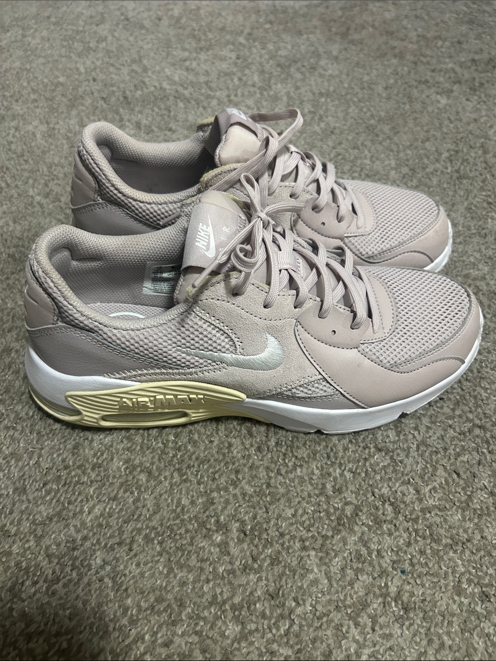 Nike Women’s Sneakers in Taupe and Cream